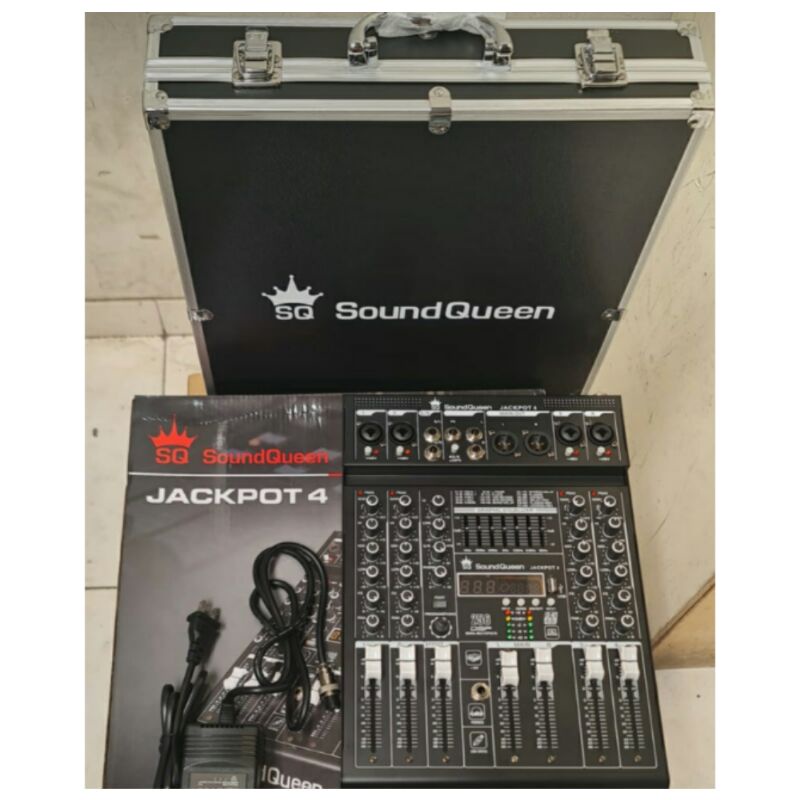 Mixer Soundqueen JACKPOT 4 ORIGINAL 4 Channel Free Hardcase