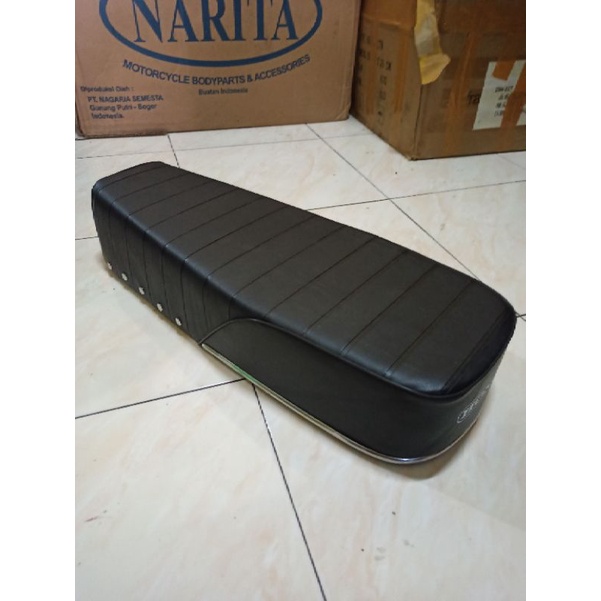 Ready JOK CB BENIK LIST HITAM CB 100 CB 125 ANTI GEMBOS BUSA BIRU