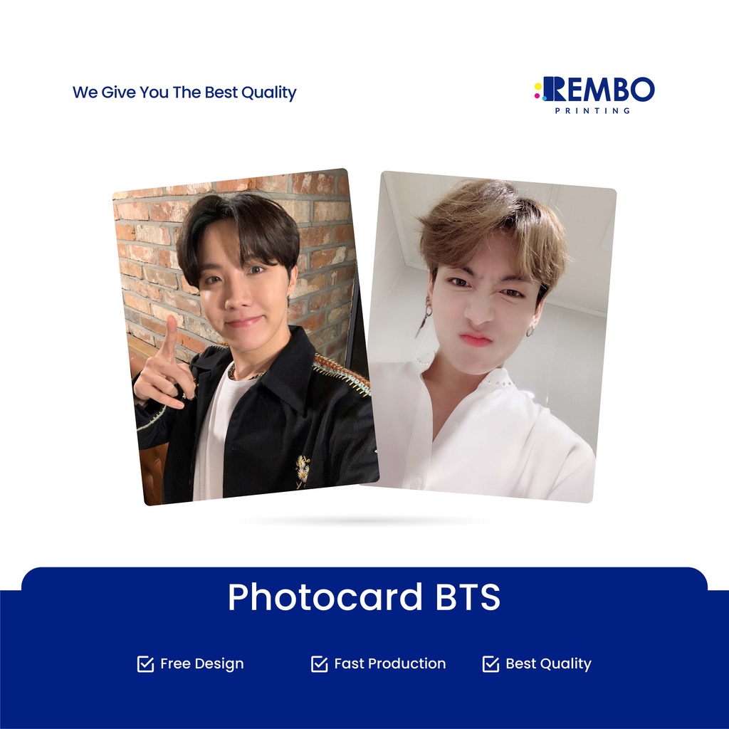 Unofficial Photocard BTS Murah