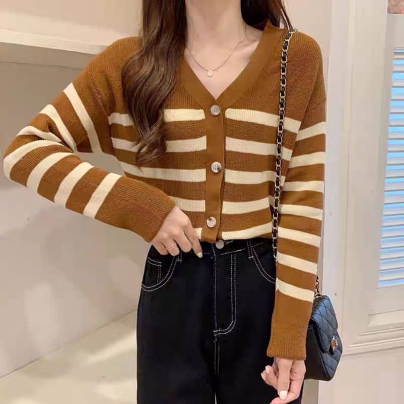 KNIT CARDIGAN CARDIGAN IMPORT KNIT TOP TOP IMPORT (B3582)