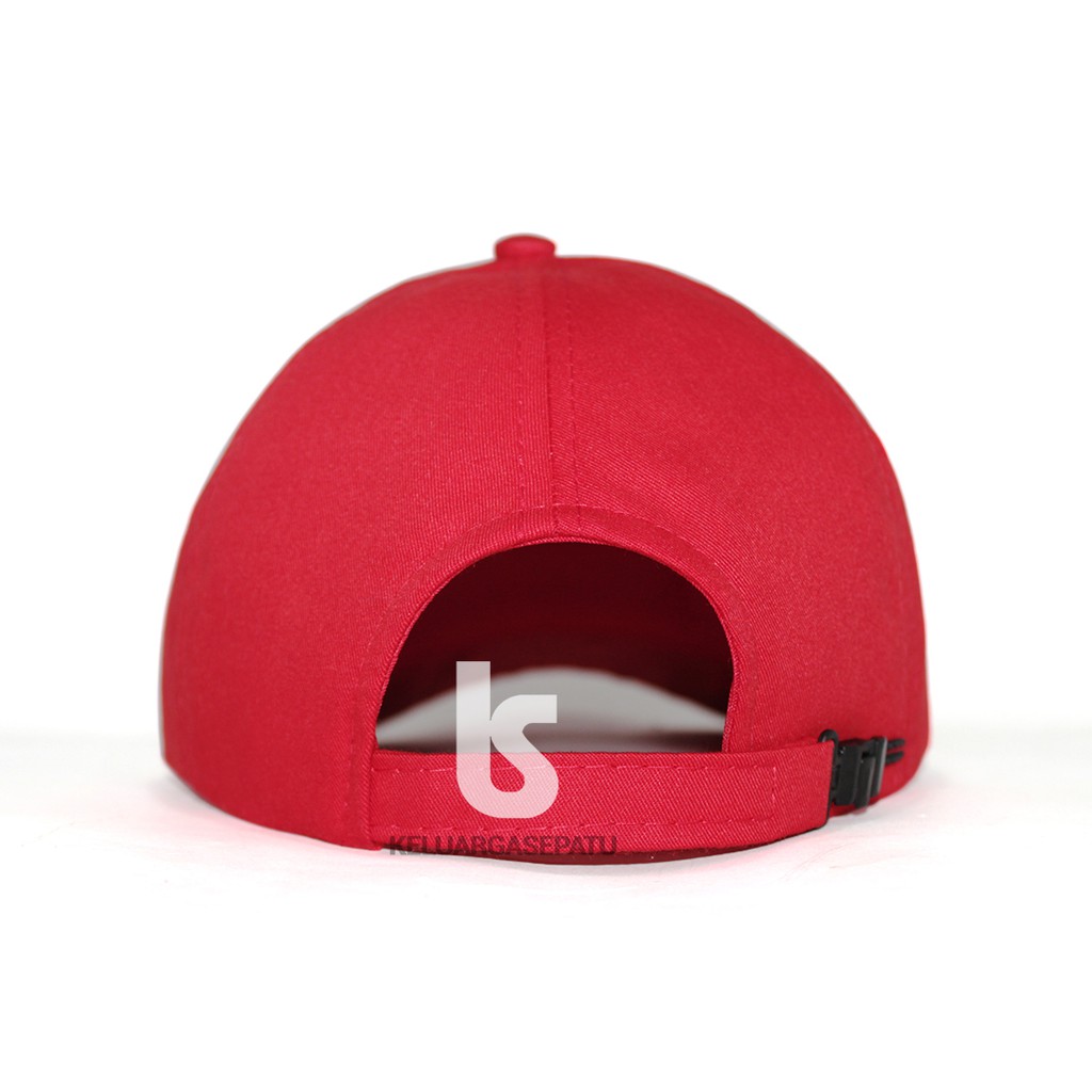 PROMO TOPI POLOS TOPI BASEBALL all size terlaris warna merah