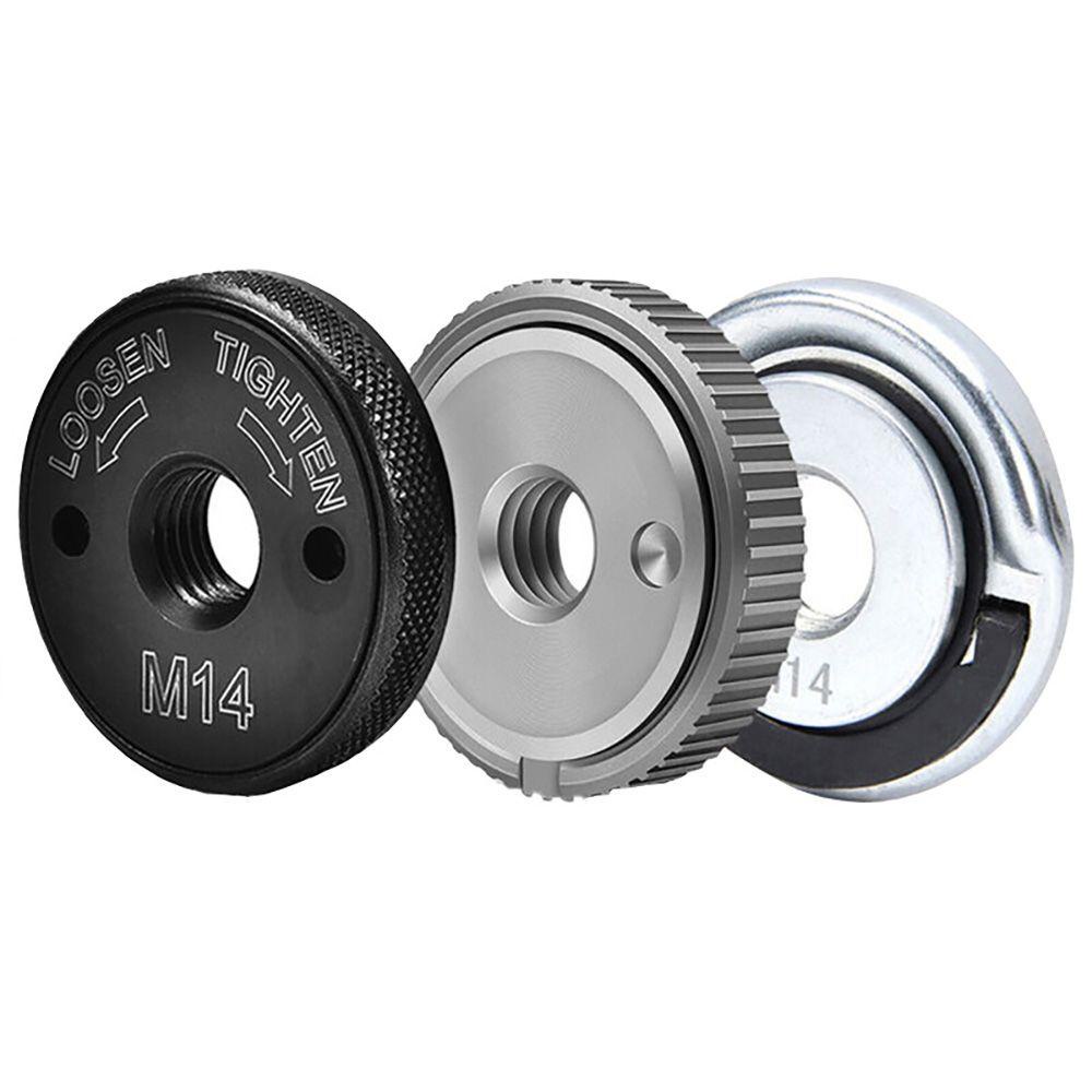 Solighter Quick Lock Nut Power Tools M14 Device Grinder Press Plat