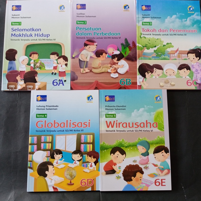 

❤BISA COD❤ BUKU PELAJARAN TEMATIK KELAS 6 FACIL GRAFINDO - Tema 2 6B