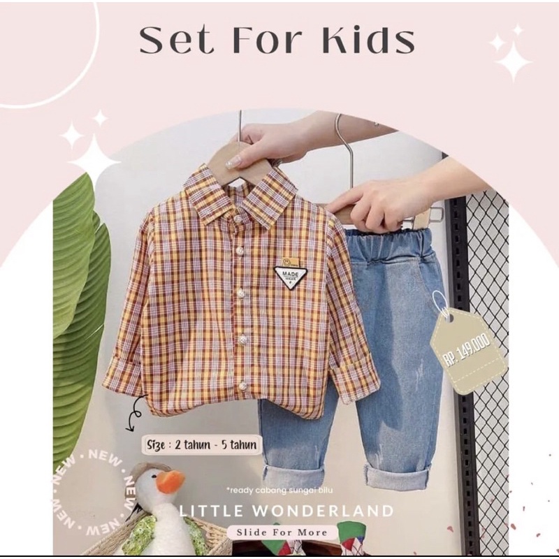 Set For Kids ( 3-4 tahun )