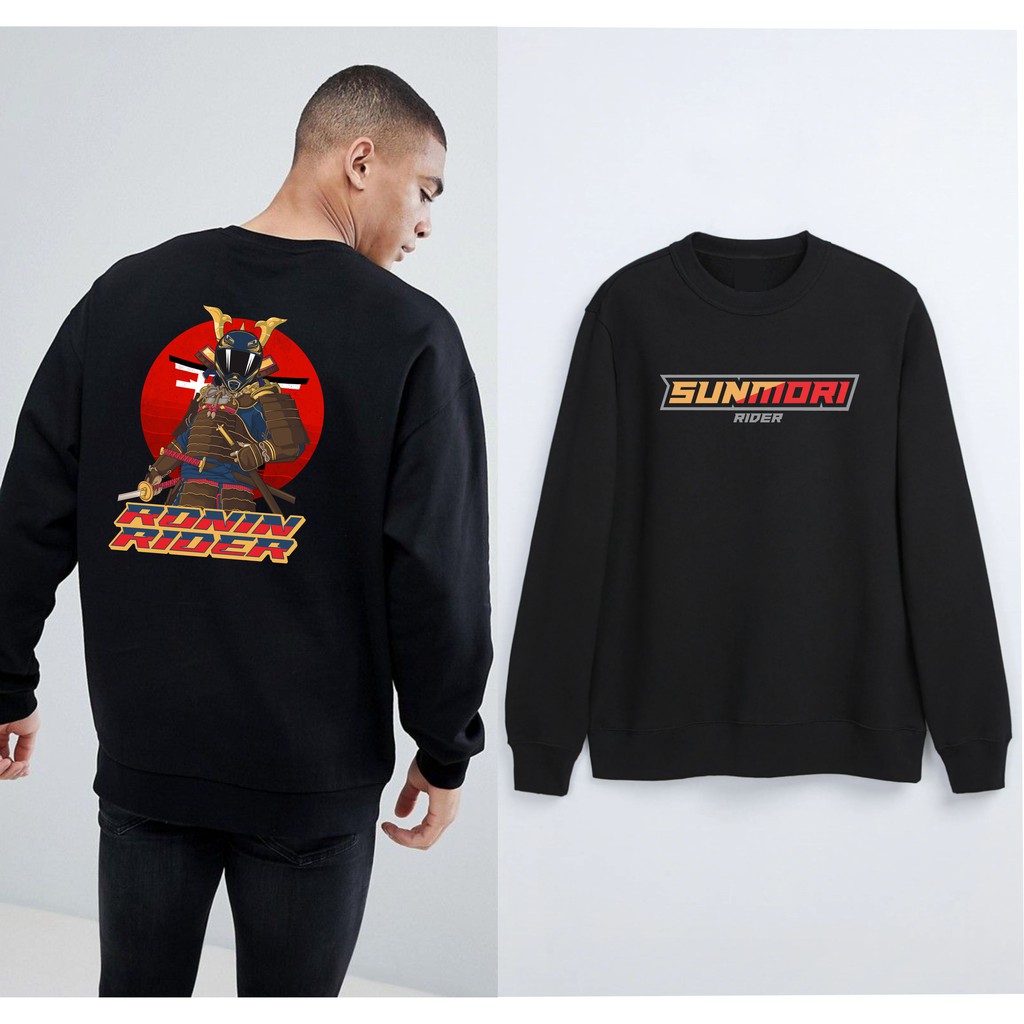 JAKET SWEATER SUNMORI RONIN RIDER JEPANG BIG SIZE JUMBO