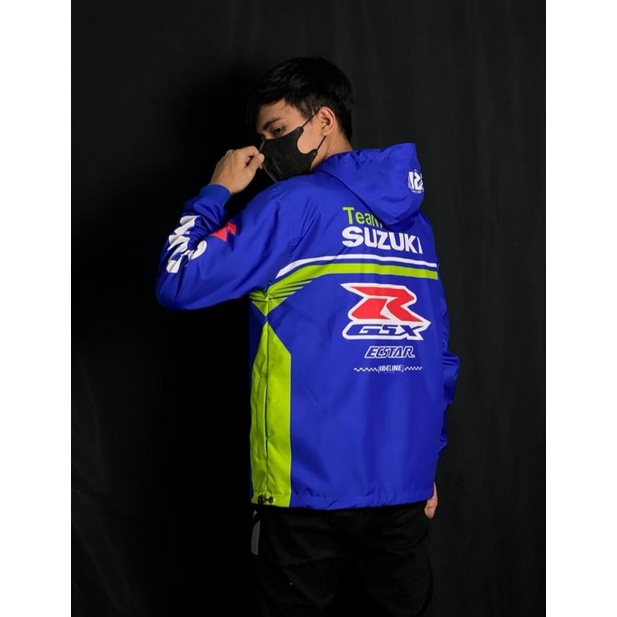 ✅[NEW] OUTWEAR JAKET HOODIE SUZUKI GSX R SUNMORI TOURING