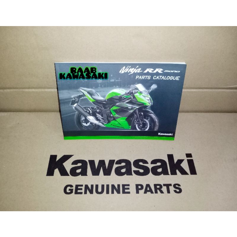 BUKU KATALOG PART KAWASAKI NINJA 250 RR MONO