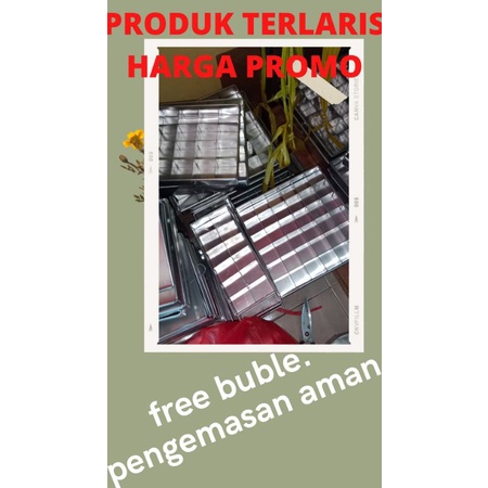 (harga promo) loyang brownies skat 0,8 tebal banget 20x10x4 isi 10, 24x10x4 isi 12, 30x10x4 isi 12, 