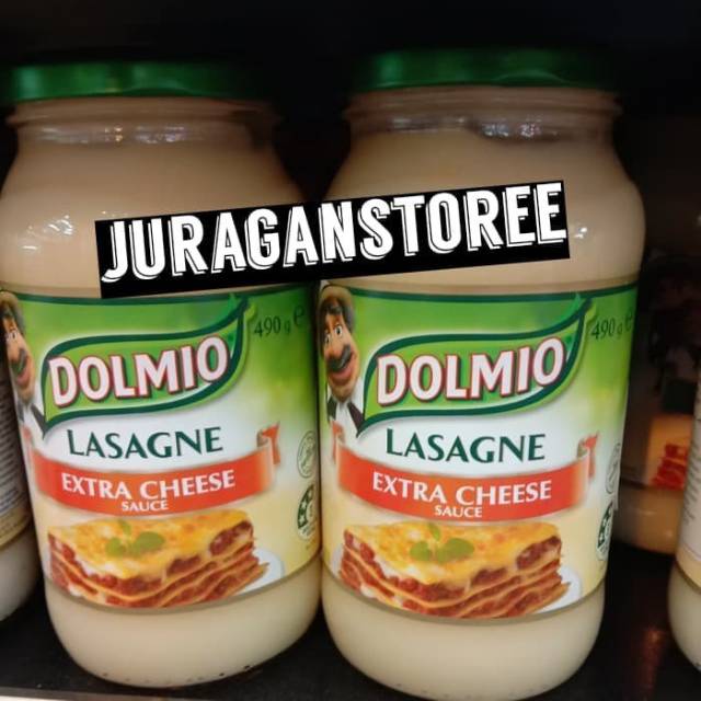 

Dolmio extra chesse sauce lasagne 490gr