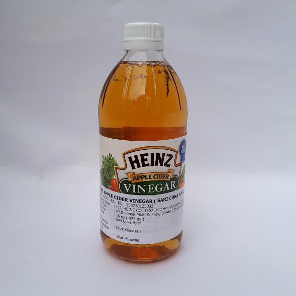 Heinz Apple Cider Vinegar 16oz Cuka Apel ACV 473 ml 