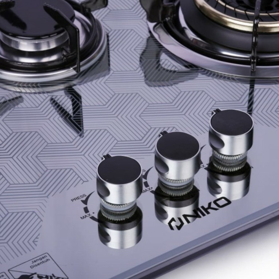 Niko Reflection Pro Mirror Kompor Gas Tanam 3 Tungku .Baru&amp;Bergaransi
