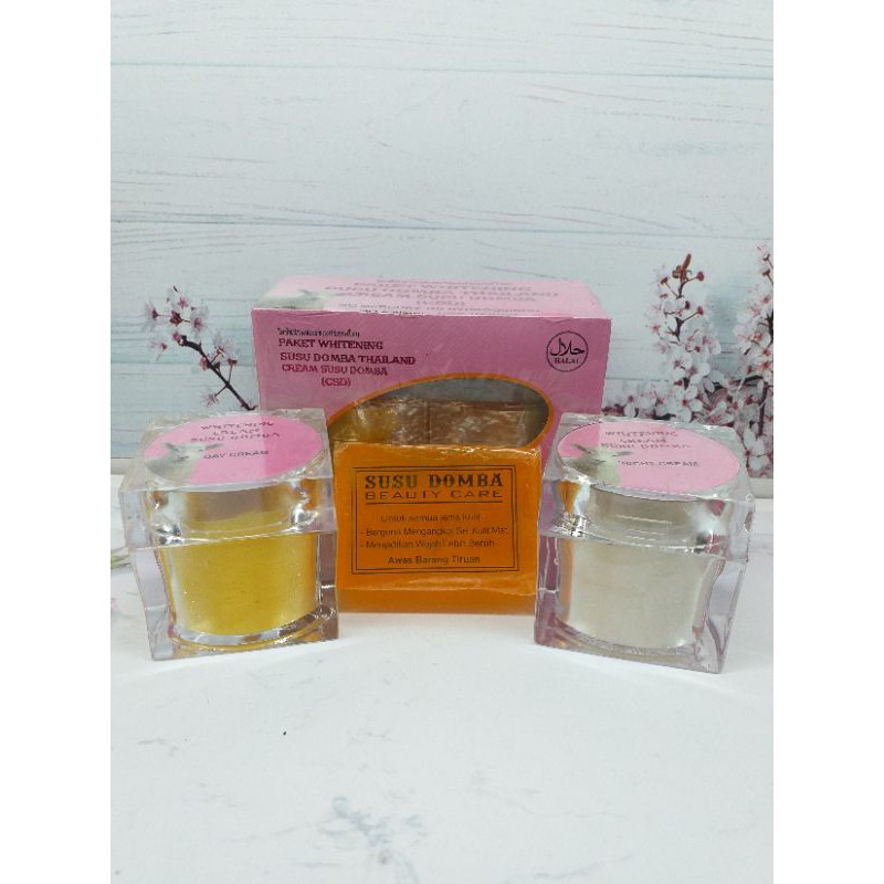 CSD CREAM SUSU DOMBA 30 GR / Paket Whitening CSD 30 Gram Tanpa Hologram