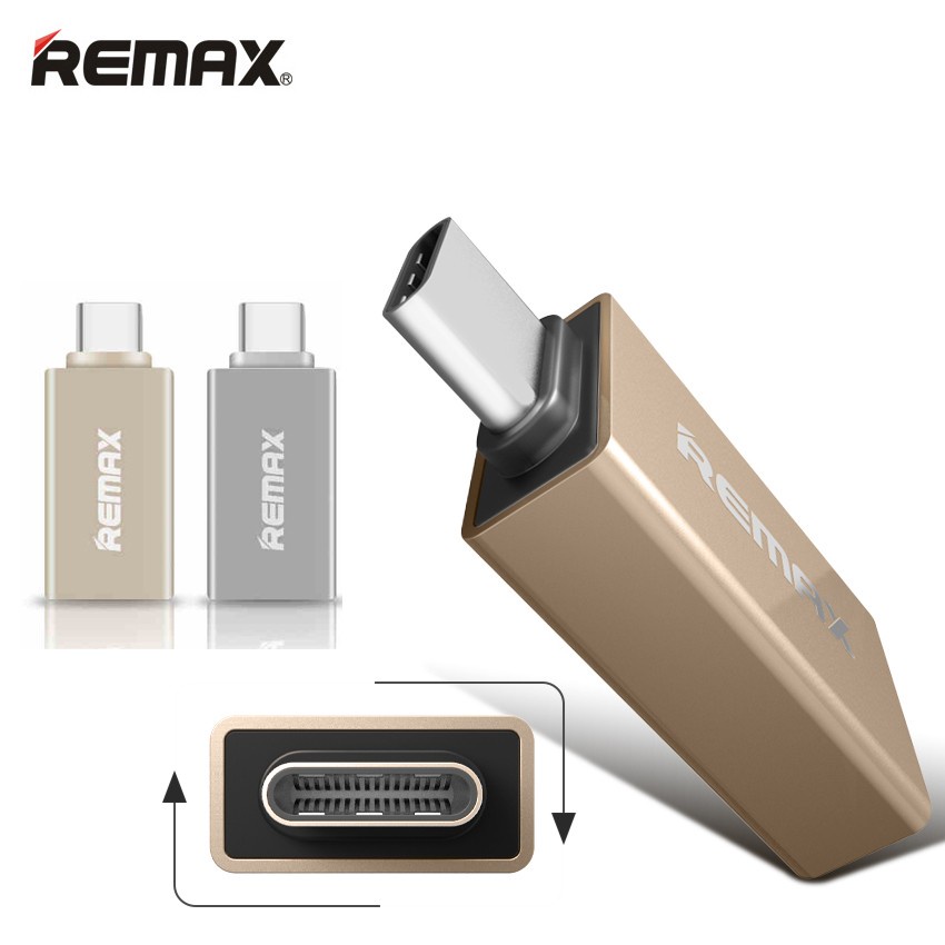 OTG TYPE C REMAX to USB PORT RA-OTG1 USB to TYPE C HP konektor TYPE C