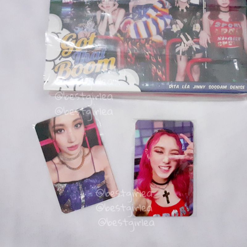 [PHOTOCARD] SECRET NUMBER GOT THE BOOM DITA DENISE JINNY SOODAM LEA