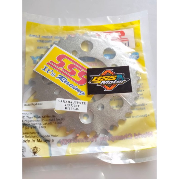 Gir Gear Belakang SSS 415 Tipis Jupiter Z new, Vega ZR, Jupiter Z1