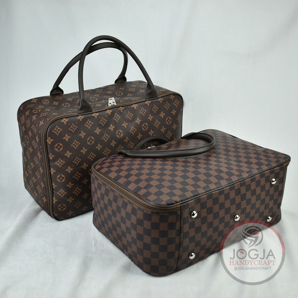 Travel Bag Tas Tenteng Tempat Baju Besar Motif Premium