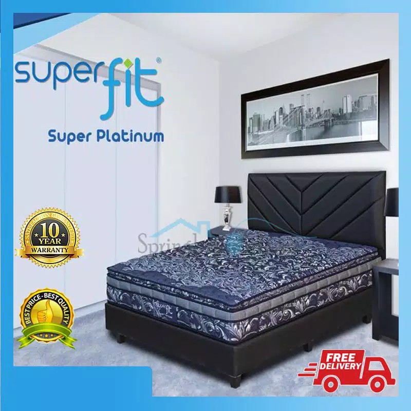 COMFORTA SPRINGBED SUPERFIT PLATINUM 100X200 FULLSET