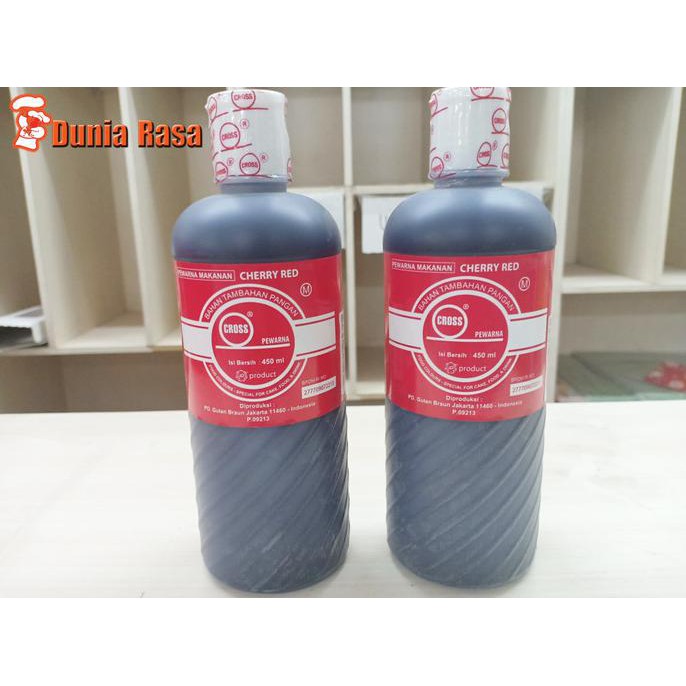 

Promo Awal tahun Cross pewarna Makanan Cherry Red 500cc (Gratis MRJELLY agar-agar 1) Cuci Gudang