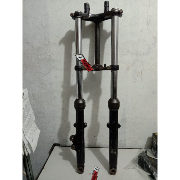 shock depan rx king tahun tua original copotan