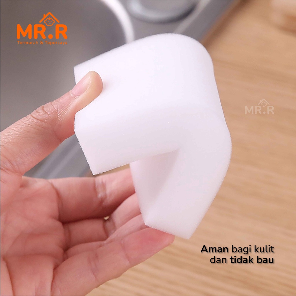 Spon Ajaib Busa Pembersih Serbaguna Spoon Spons Cuci Piring Nano Magic Sponge Rub Melamine Cleaner