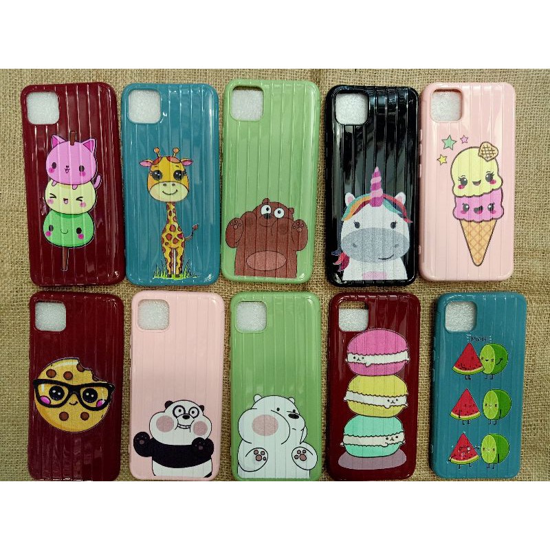 Realme C11 Soft Case Motif/Polos/ Temple Glass