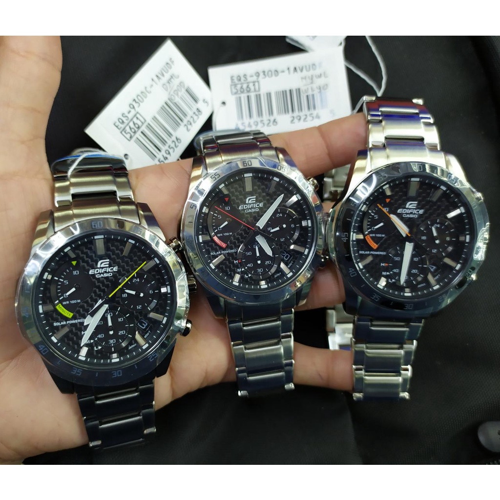 Jam Tangan Pria Casio Edifice EQS-930DC-1AVUDF/ EQS-930D-1AVUDF/EQS-930DB-1AVUDF Original