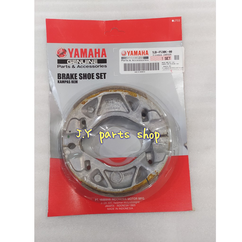 KAMPAS REM BELAKANG XEON RC MIO M3 S Z FINO FI SOUL GT XRIDE GEAR AEROX 125 ORIGINAL YGP 1LB-F530K-00