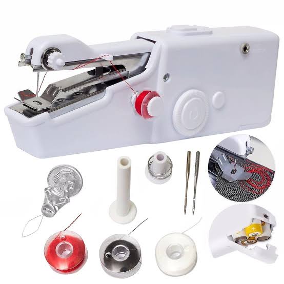 COD ✅ Handy Stitch Mesin Jahit Genggam Tangan mini Electrik HandyStitch Portable Sewing Hand