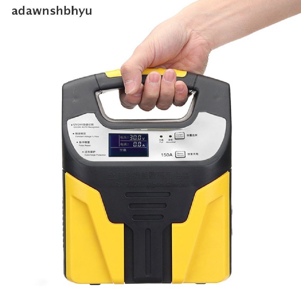 Adawnshbhyu 360W 12V /24V Charger Aki Mobil Pulse Repair Jump Starter Booster Power Bank