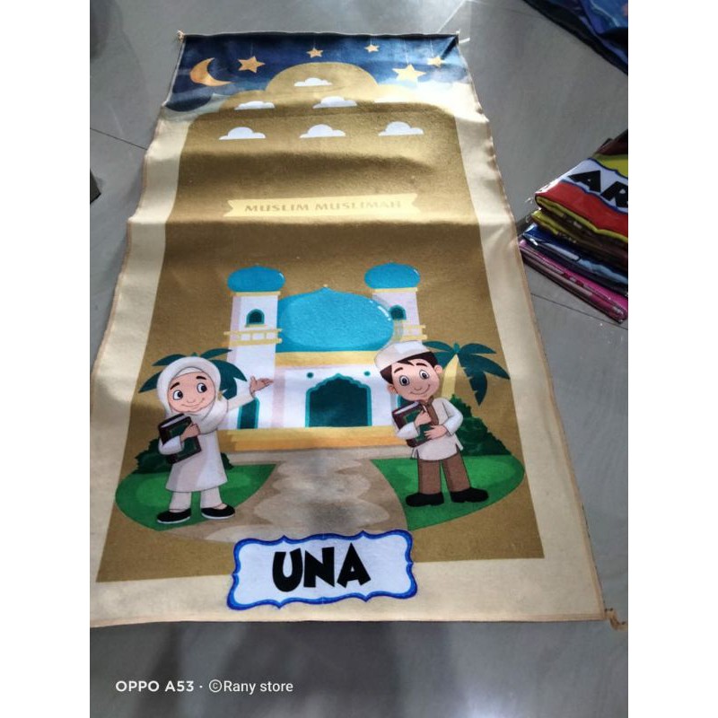 sajadah anak murah sajadah anak karakter sajadah motif