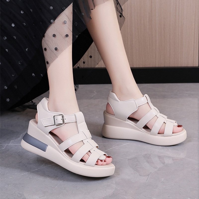 [DREAM] 138 Sandal Wanita Sepatu Sandal Wedges Sepatu Wanita Premium Quality