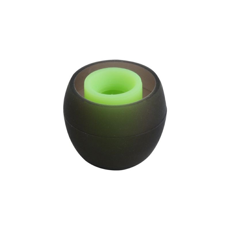 eartips alternatif kbear 07 silicone eartips untuk kz edx zsn pro X blon bl03 bukan aet07 aet08 sony spinfit cp100 cp145 cp360-1pair S hitam hijau