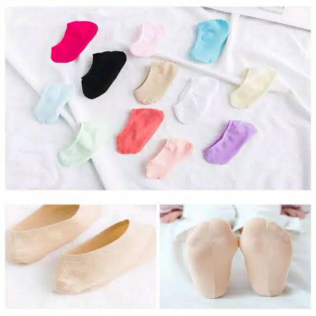 Kaos kaki dewasa pendek mata kaki korea warna permen