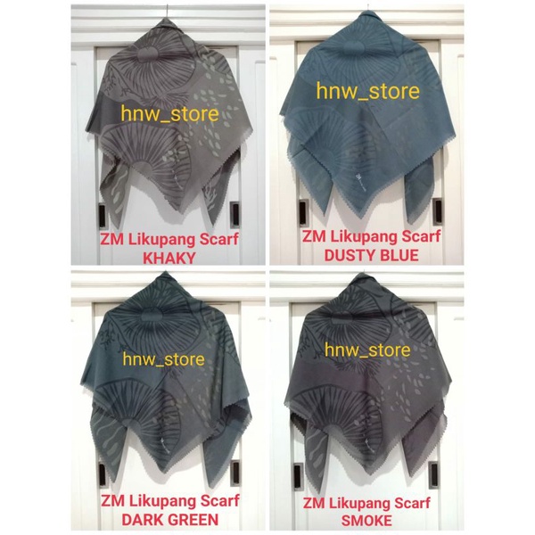 ZM Zaskia Mecca - Likupang Scarf Kerudung Segi Empat