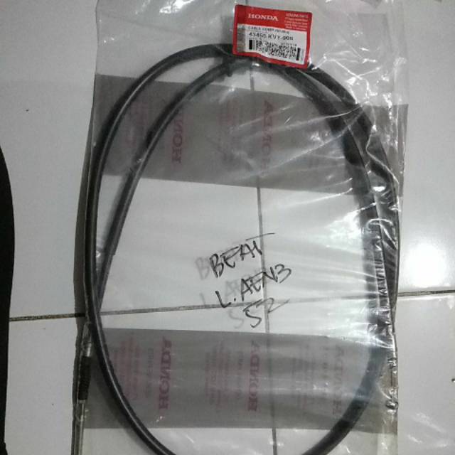 Kabel Rem Cable Comp RR Brake Honda Beat Carbu 43450 KVY 900