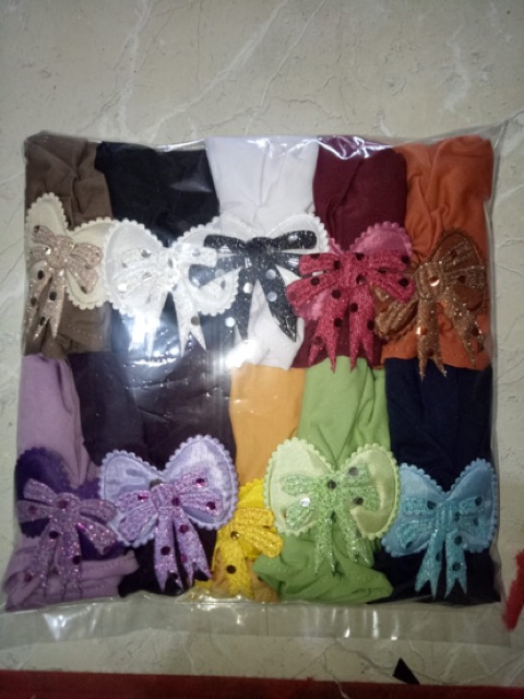 Ciput anak turban 2-5 th kupluk flower