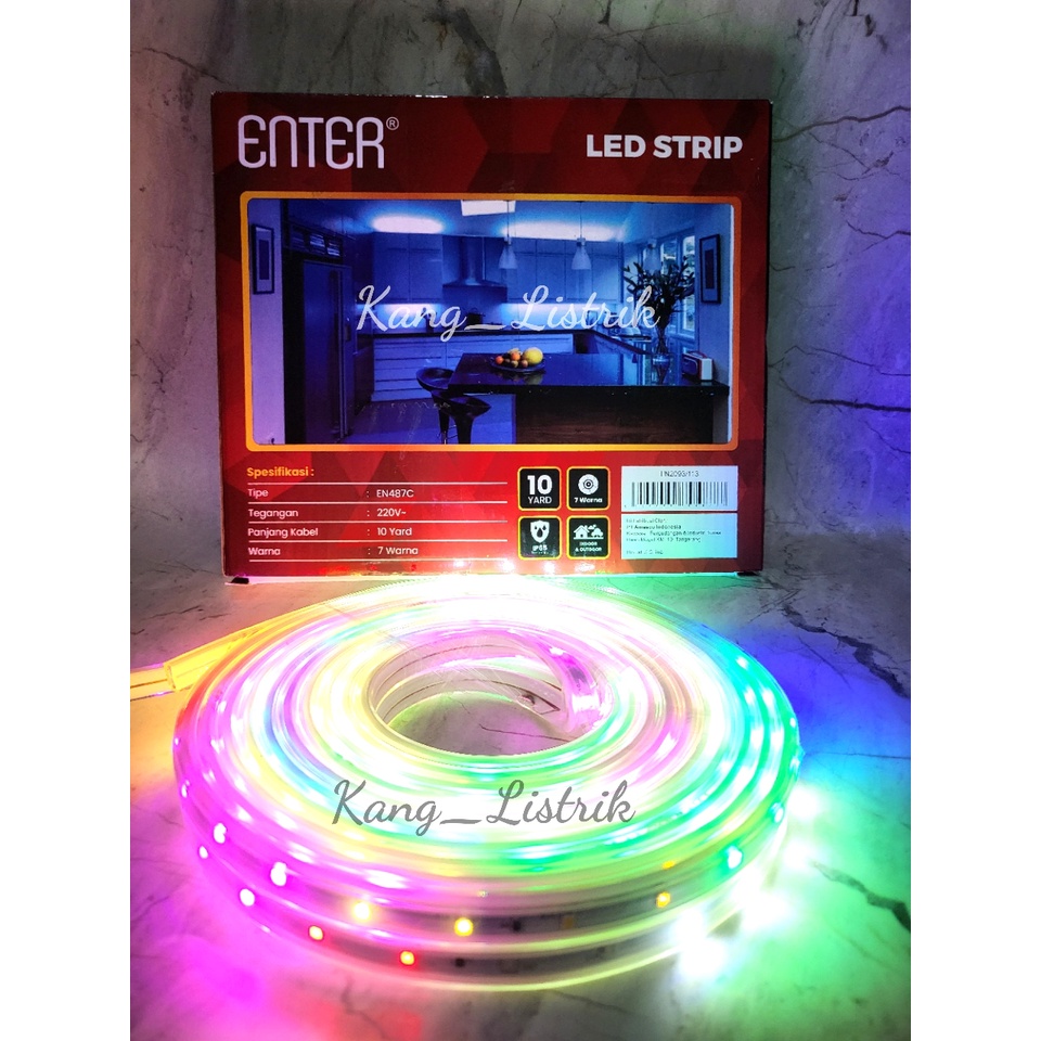 Lampu Selang RGB / Lampu Natal / Led Strip / Lampu Selang Warna Warni VTL