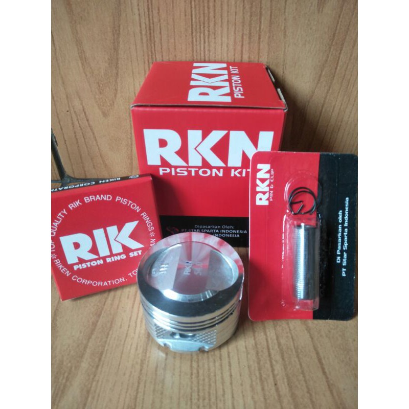seher/piston kit RKN buat jupiter z,vega uk 53,5/54/54,5/55/55,25/56 pin 13-2