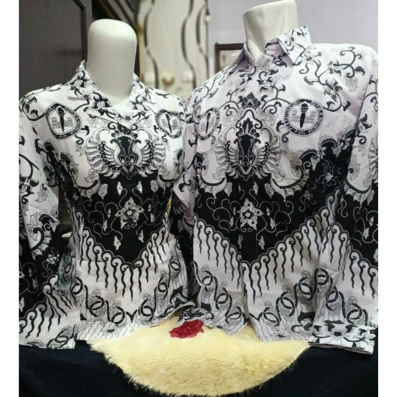 seragam PGRI pria dan wanita (lapis puring) size s.m.l.xl.xxl.xxxl