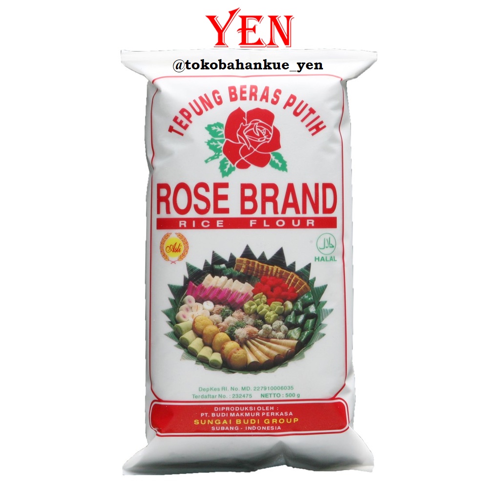 

Rose Brand Tepung Beras Putih / Rice Flour 500gr