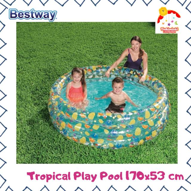 Bestway Tropical Play Pool (170x53) cm .