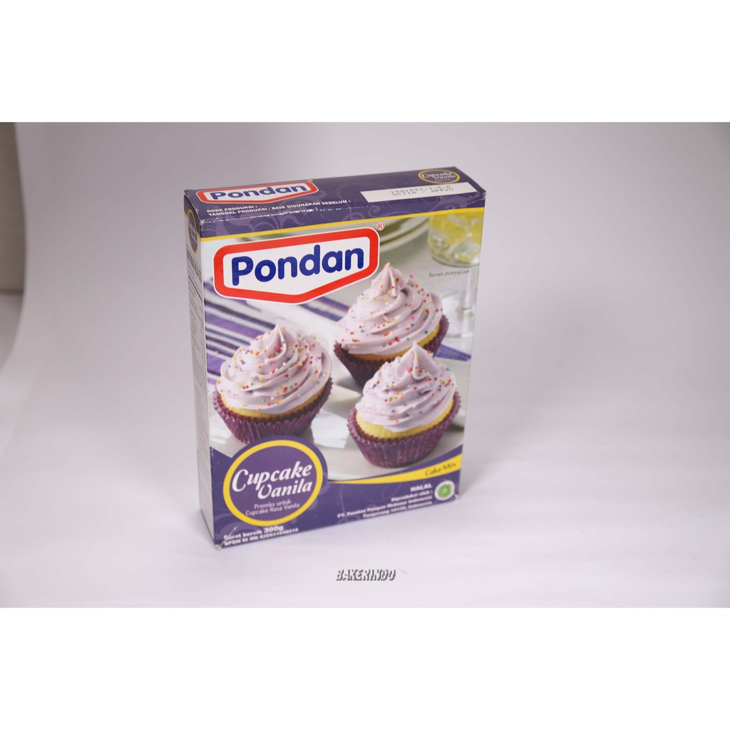 

Pondan Cupcake Vanilla 300 Gram