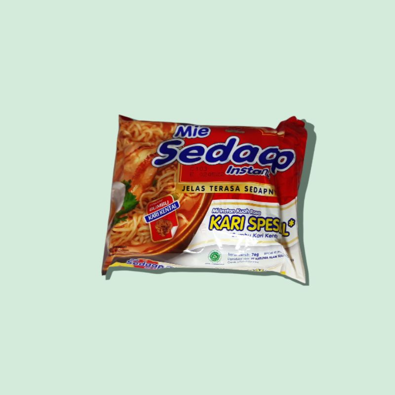 

Mie Sedaap Rasa Kari Spesial