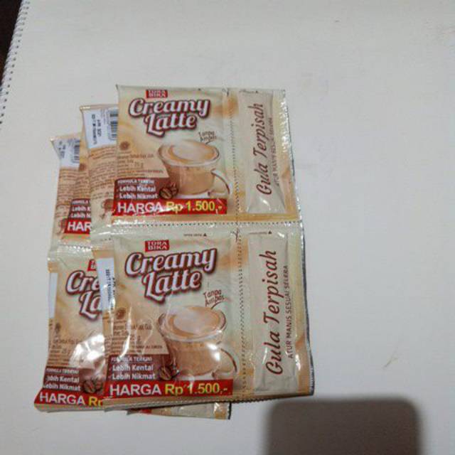 

Torabika creamy latte isi10