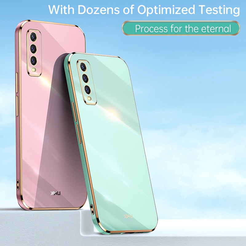 Casing Soft Case VIVO S12 V21e V20 Pro V11i V9 V5 V15 Y85 Y83 Y66 Y67 Y51 2020 6d Bahan Karet