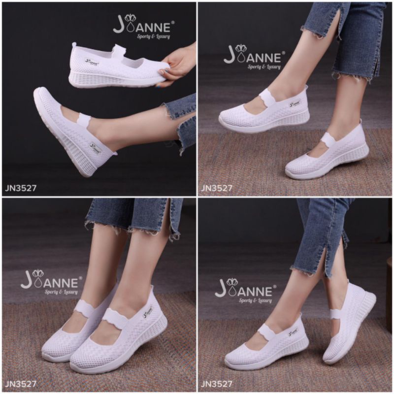 RESTOCK!! [ORIGINAL] JOANNE FlyKnit Flats Shoes Sepatu Wanita #JN3527