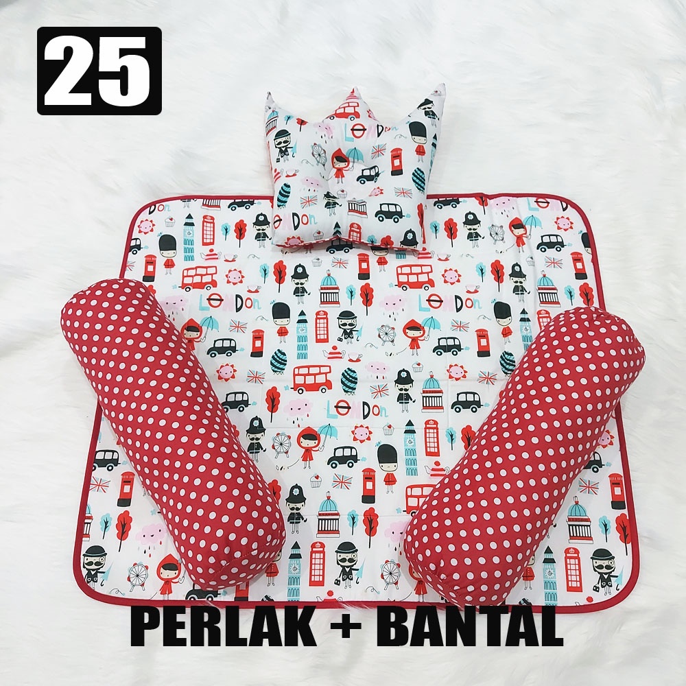 Perlak Bayi Anti Bocor + Bantal Guling