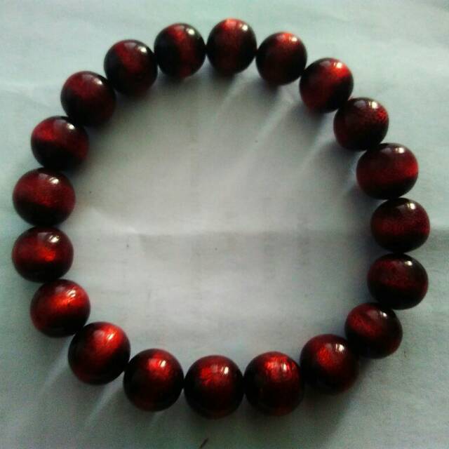 Gelang unik akar laut tali arus Merah 10mm