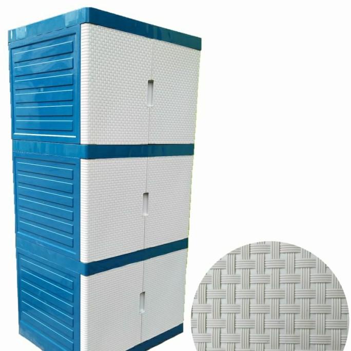 lemari plastik 3 susun