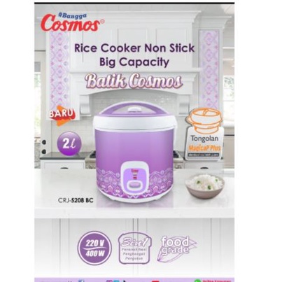 Magic Com COSMOS CRJ - 5208 BC Batik 2Liter